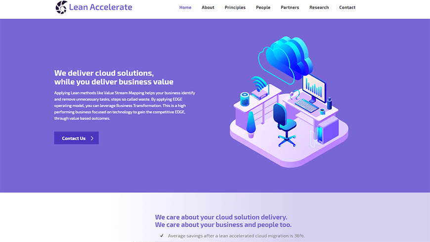 Lean Accelerate Site