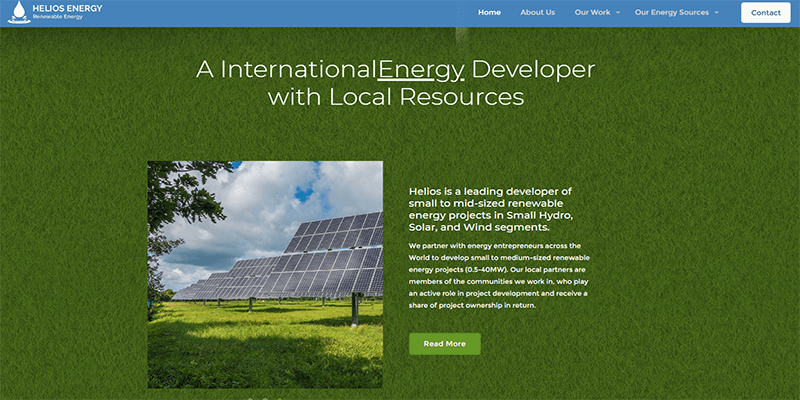 HELIOS ENERGY Web