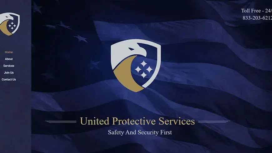 United Protective Services Website3